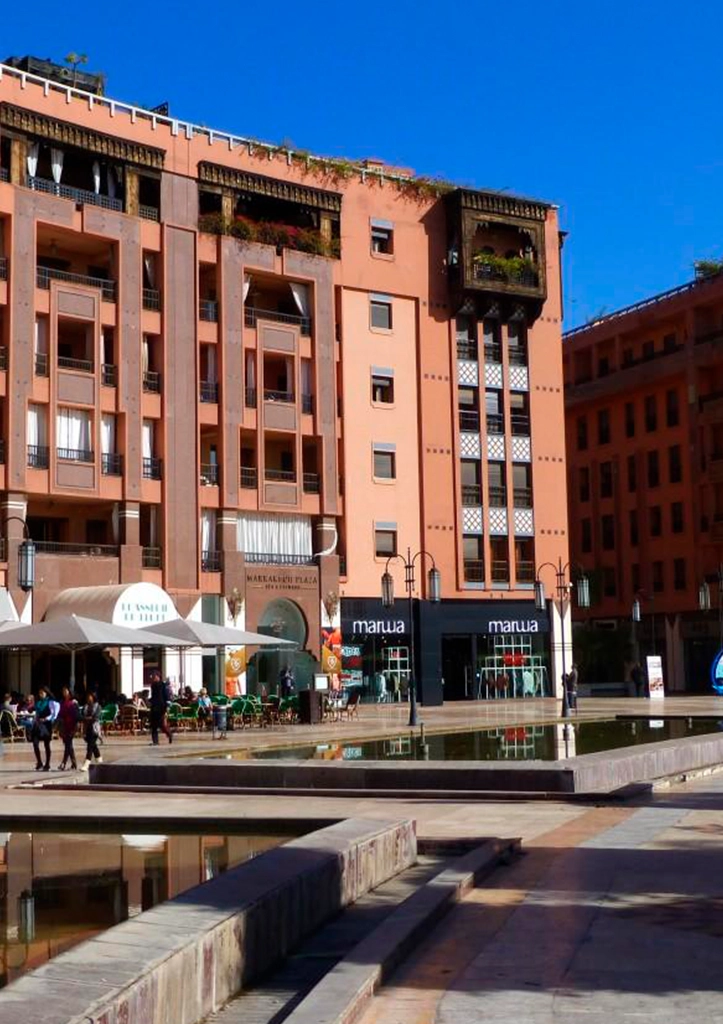 Place du 16 Novembre en Gueliz, Marrakech