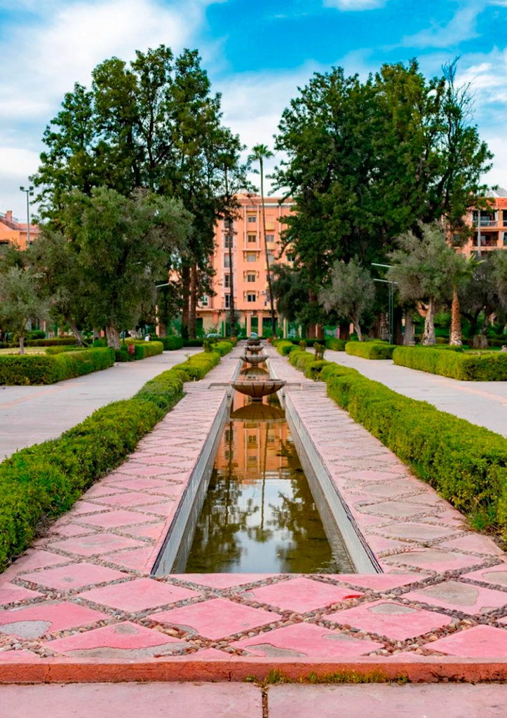Jardin El Harti en Marrakech